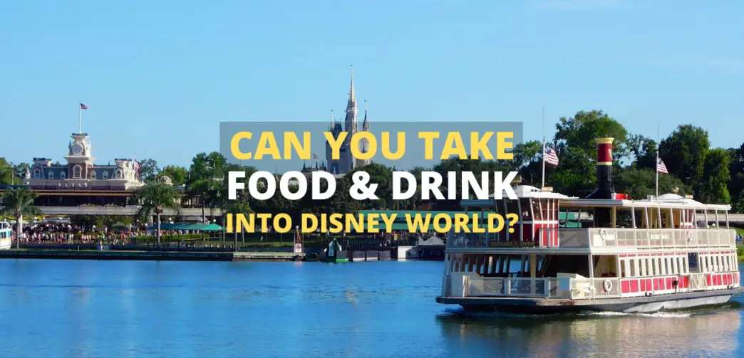 Can you take food and drink into Disney World