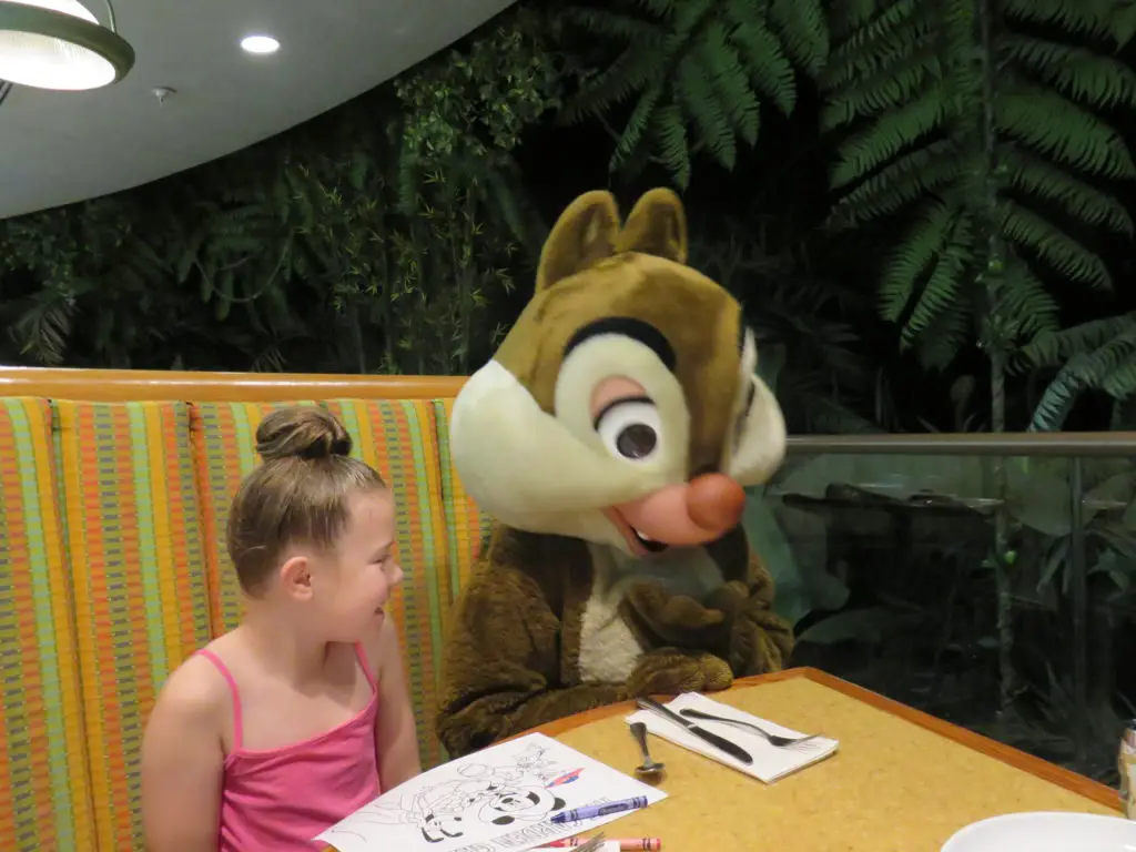 Character Meals on the DIsney Dining Plan