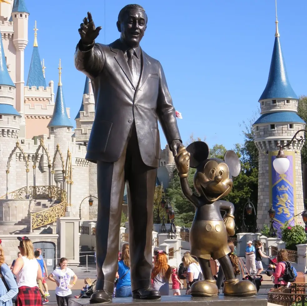 The Partners Statue at magic Kingdom