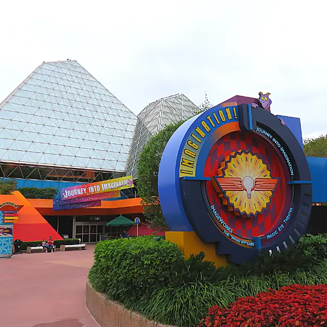 Journey into Imagination is a fun ride at Epcot for small children and toddlers