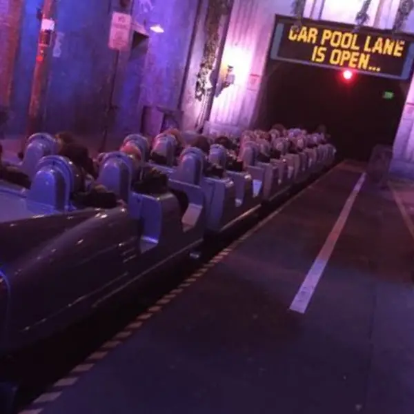 The rock n roller coaster stretch limo ride vehicle