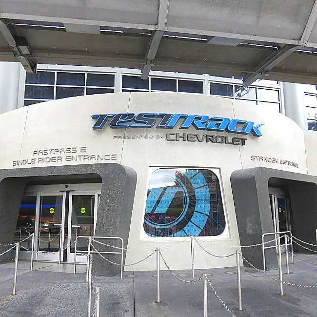 Test Track one of the best rides at Disney World