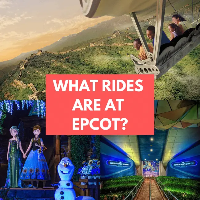 What Rides are at Epcot in Disney World