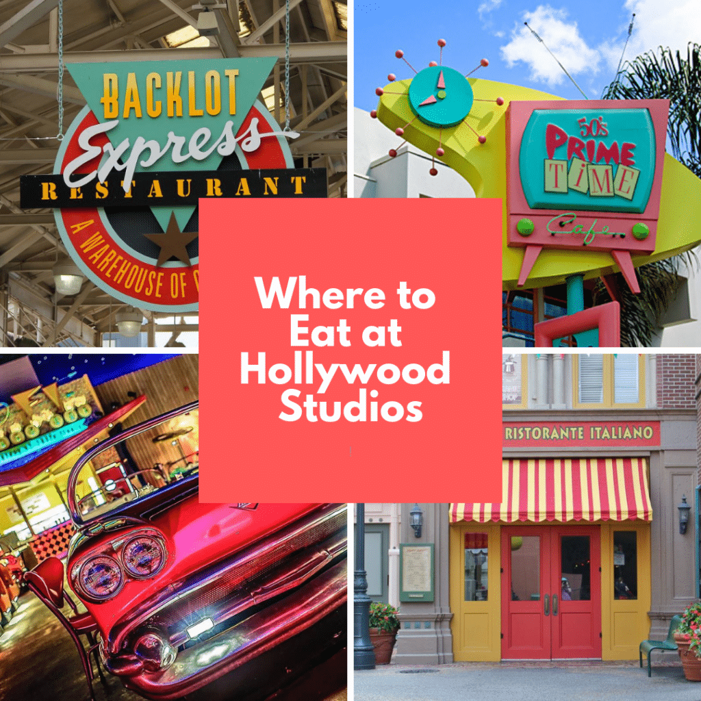 Where to Eat at Hollywood Studios