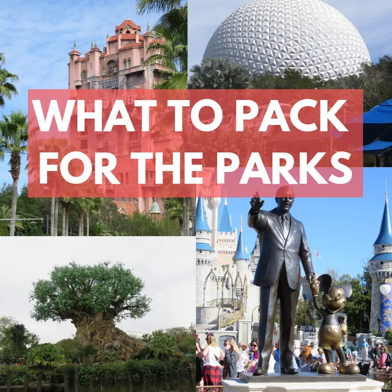 What to Pack for the Disney World Parks