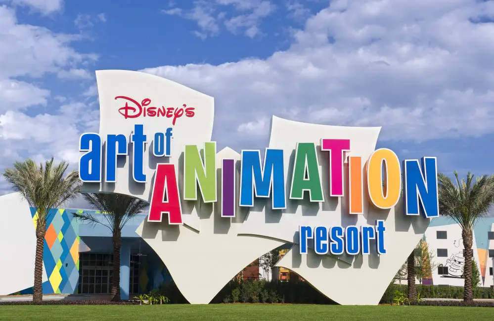 ARt of Animation Resort - Disney World Value Resorts