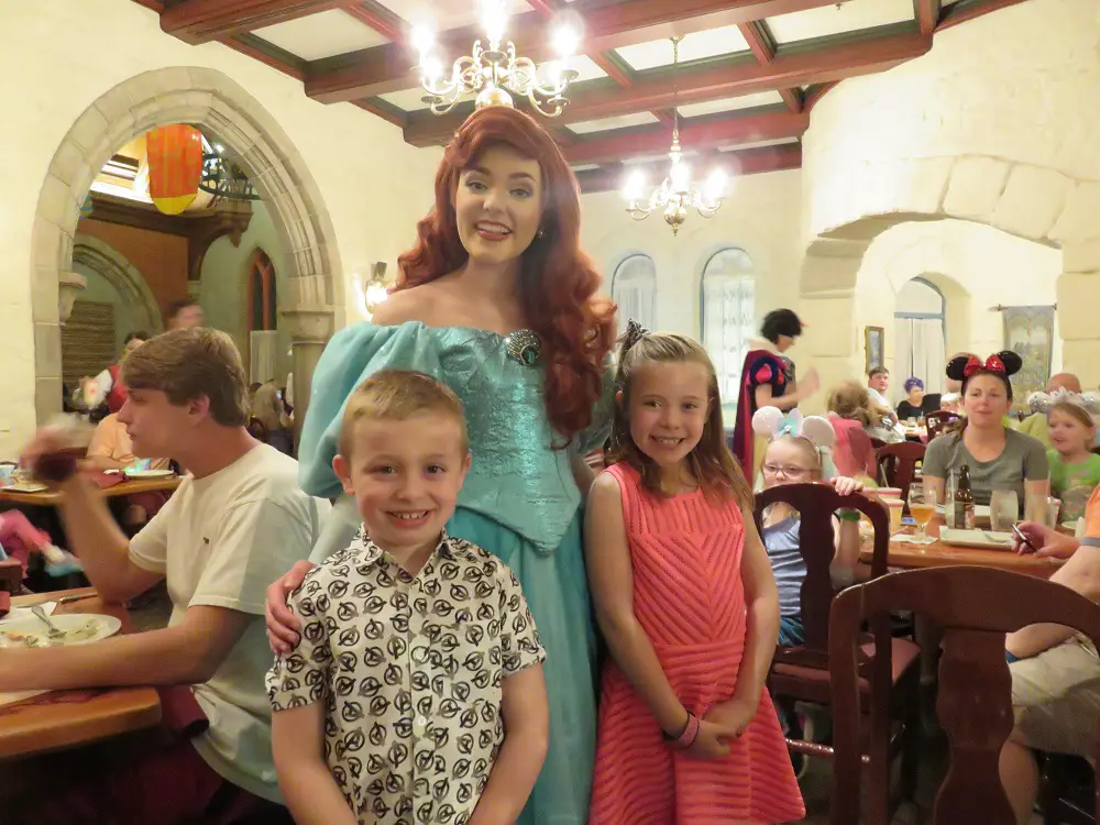 Meet lots of characters at character meals means you can skip meeting them in the Disney World parks