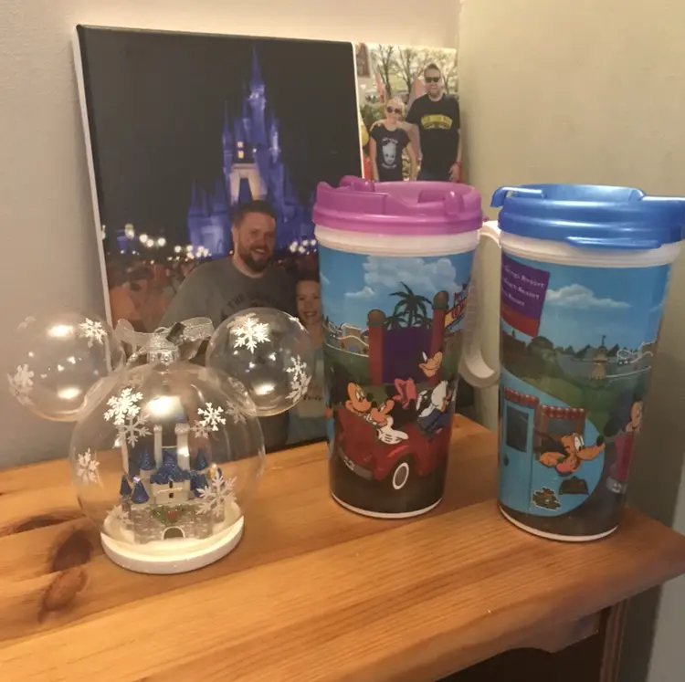 Refiilable Disney Mugs can be nice reminders of a great vacation