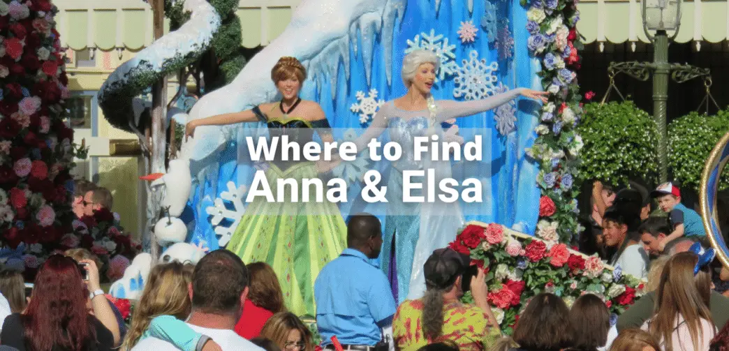 Where to Find Anna and Elsa at Disney World