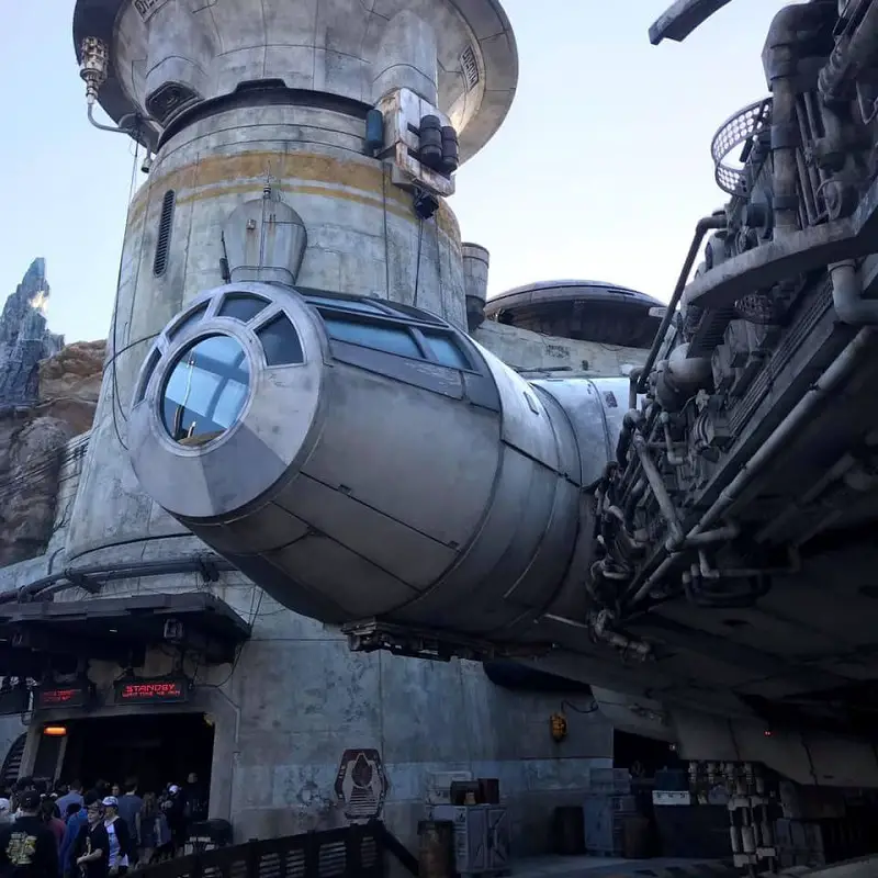 Use the Hollywood Studios Disney Genie Plus service to ride the Millennium Falcon