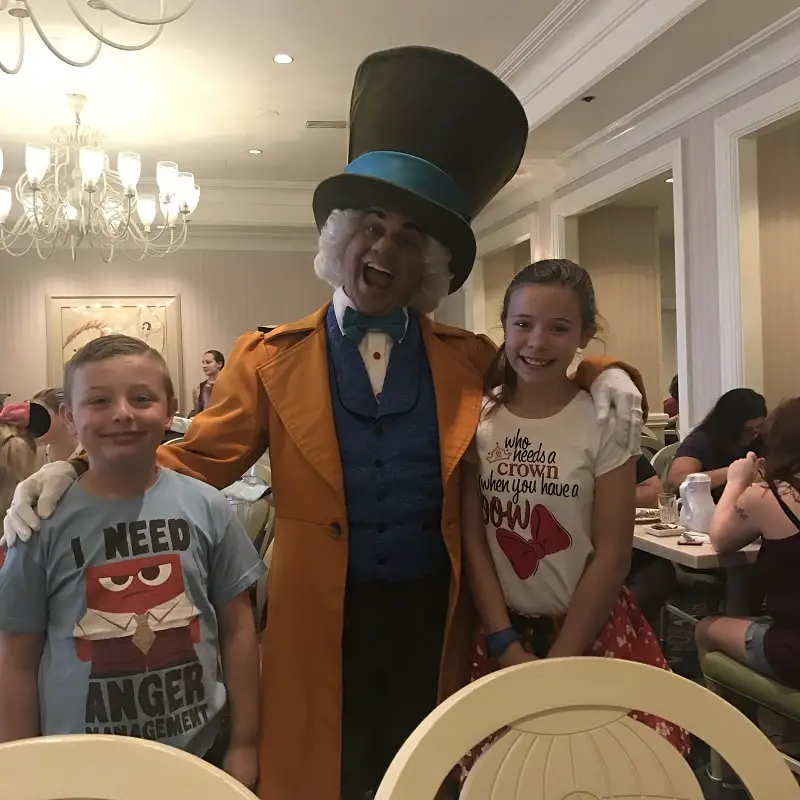 The Mad Hatter at 1900 Park Fare