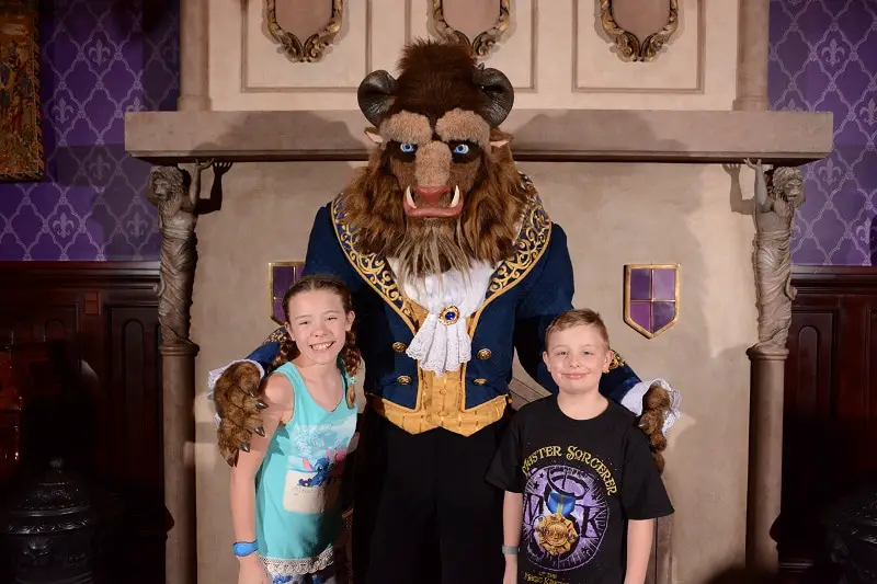The Beast - Dinner at Be Our Guest Restaurant