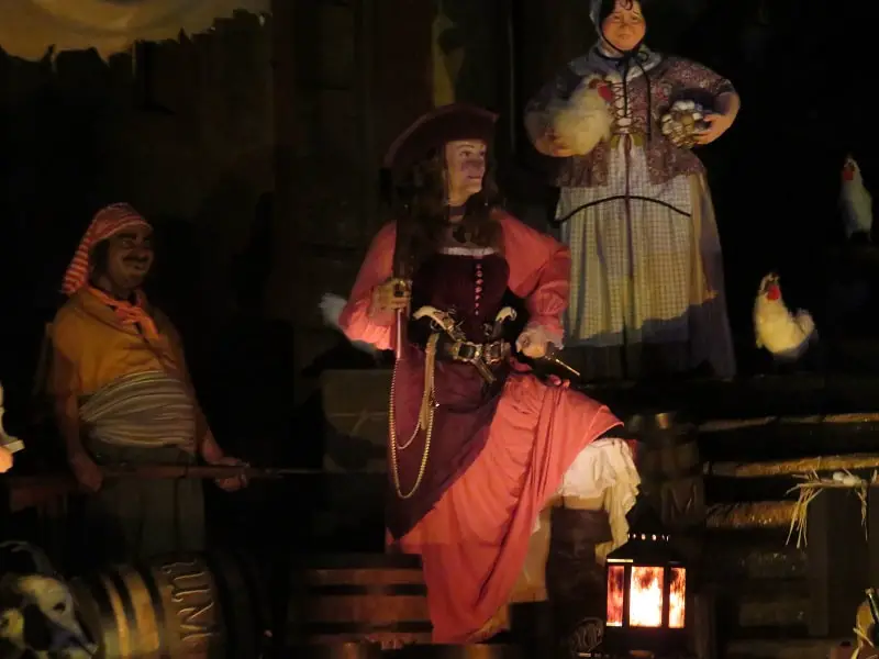 Pirates of the Caribbean - Dark Rides at Disney World