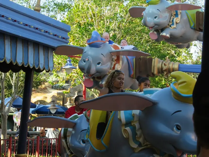 Dumbo at Magic Kingdom - Walt Disney World