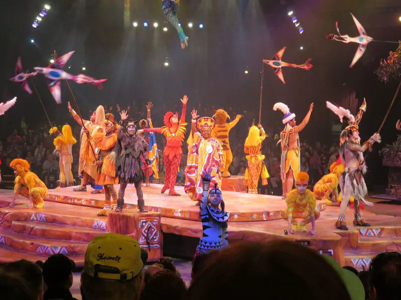 Seeing Festival of the Lion King should be on your Must Do Animal Kingdom Activities List