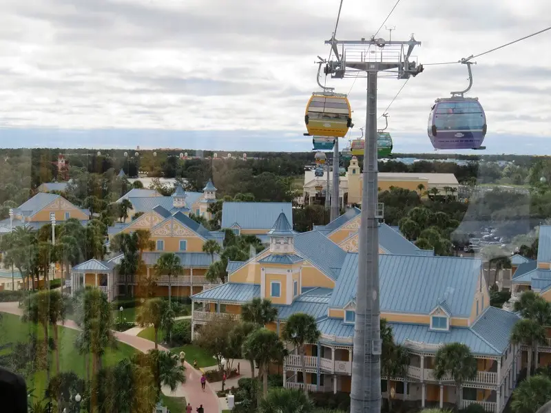 Park Hopping on the skyliner is easier at Disney World Without the Dining Plan