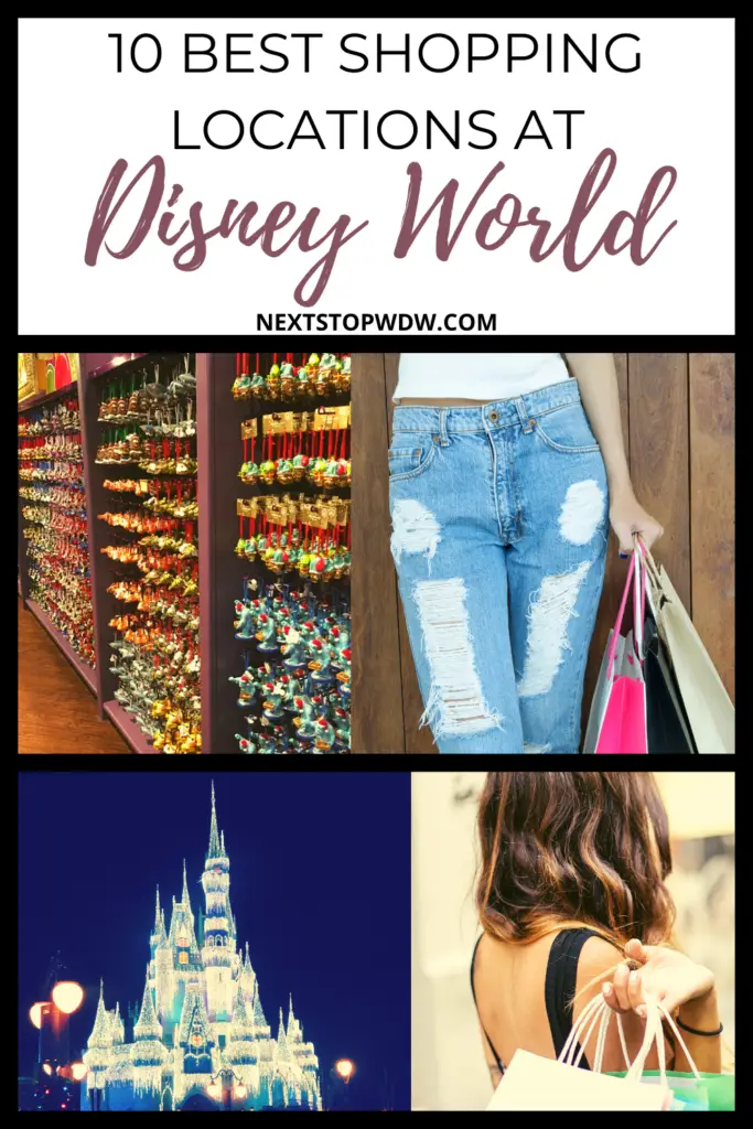 Best Disney World Shopping Locations Pin