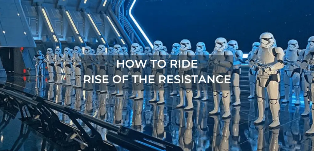 HOW TO RIDE RISE OF THE RESISTANCE