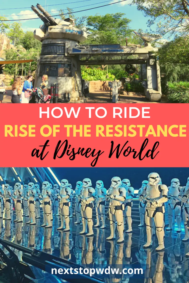 How to Ride Rise of the Resistance Disney World Next Stop WDW