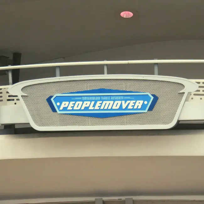The People Mover is one of the best rides at Magic Kingdom