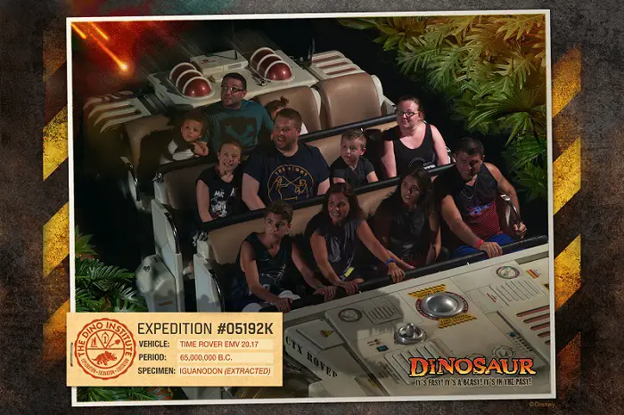 Dinosaur is a dark ride at Animal Kingdom