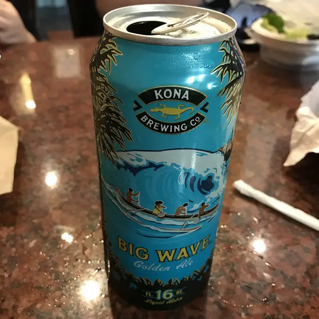 Big Wave Golden Ale - Alcohol at Disney World
