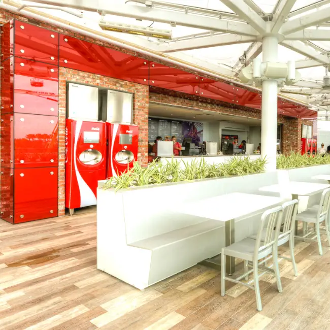 The Rooftop Bar at the Coca Cola Store