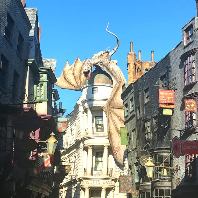 Diagon Alley at Universal Studios - Disney and Universal Vacation