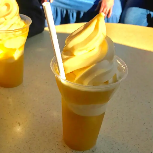 The classic dole whip is the best drink at Disney World.