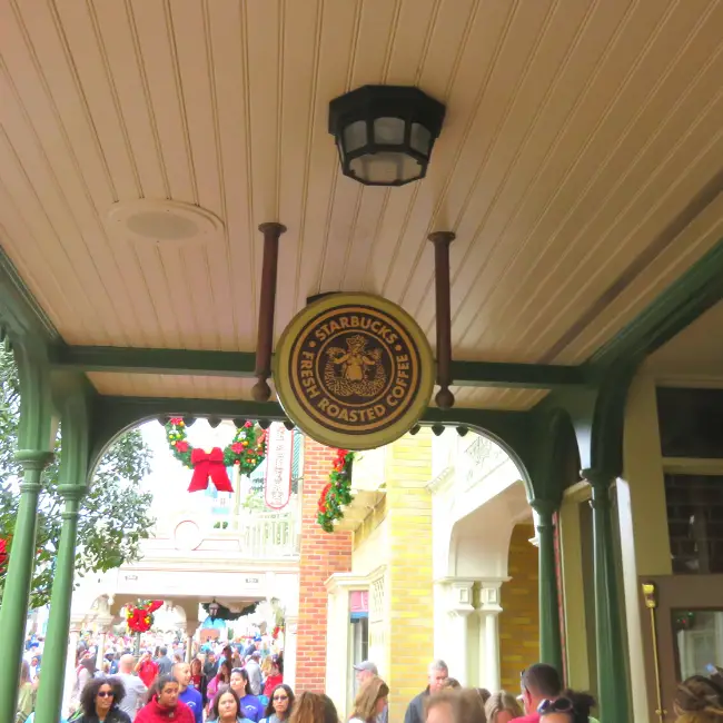 Main Street Bakery at Magic Kingdom - Disney World Starbucks