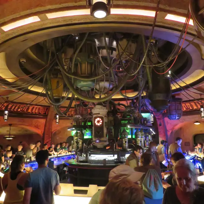 Oga's Cantina in Star Wars Galaxy's Edge at Hollywood Studios