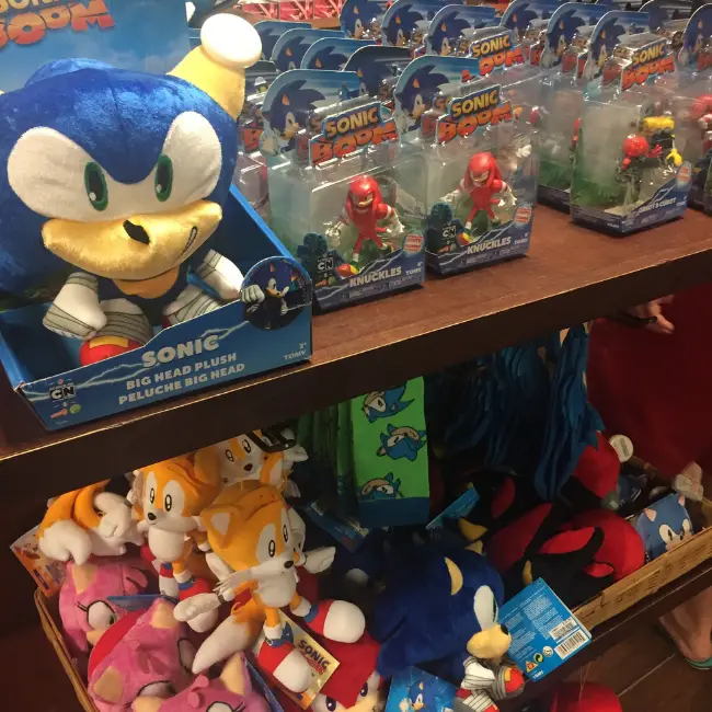 Sega Sonic the Hedgehog Merchandise
