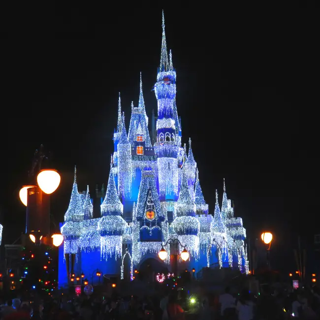 Magic Kingdom - Cinderella Castle at night