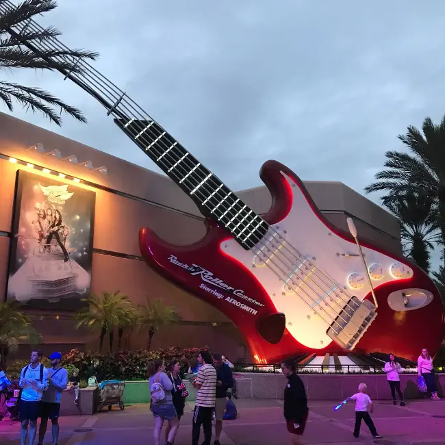 Rock n Roller Coaster can be considered one of the thrill rides at Disney World