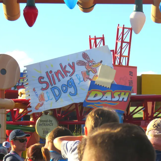 Slinky Dog Dash -Best Hollywood Studios Rides