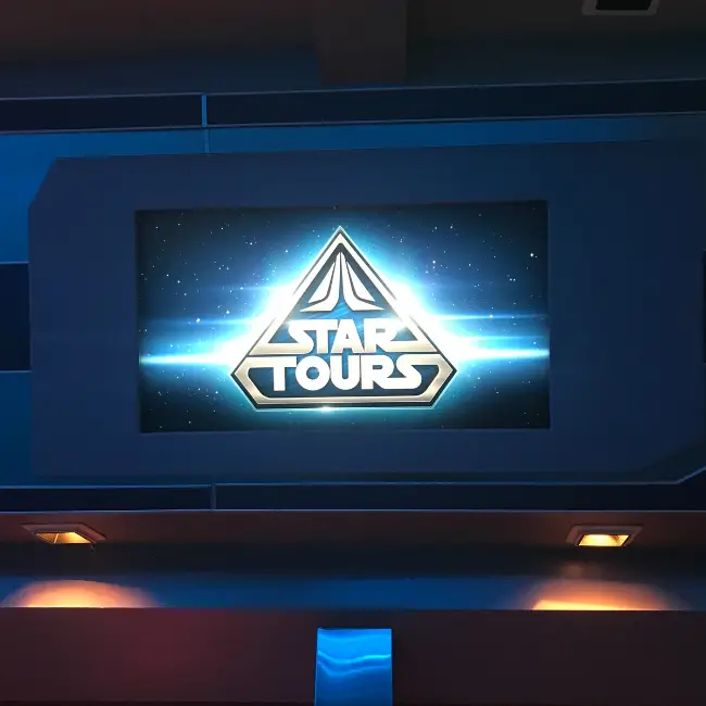 Star Tours at Hollywood Studios -The Scariest Rides at Disney World