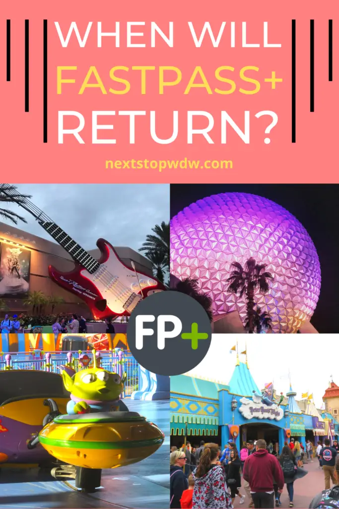 Will FastPass+ Return to Disney World Pin Image
