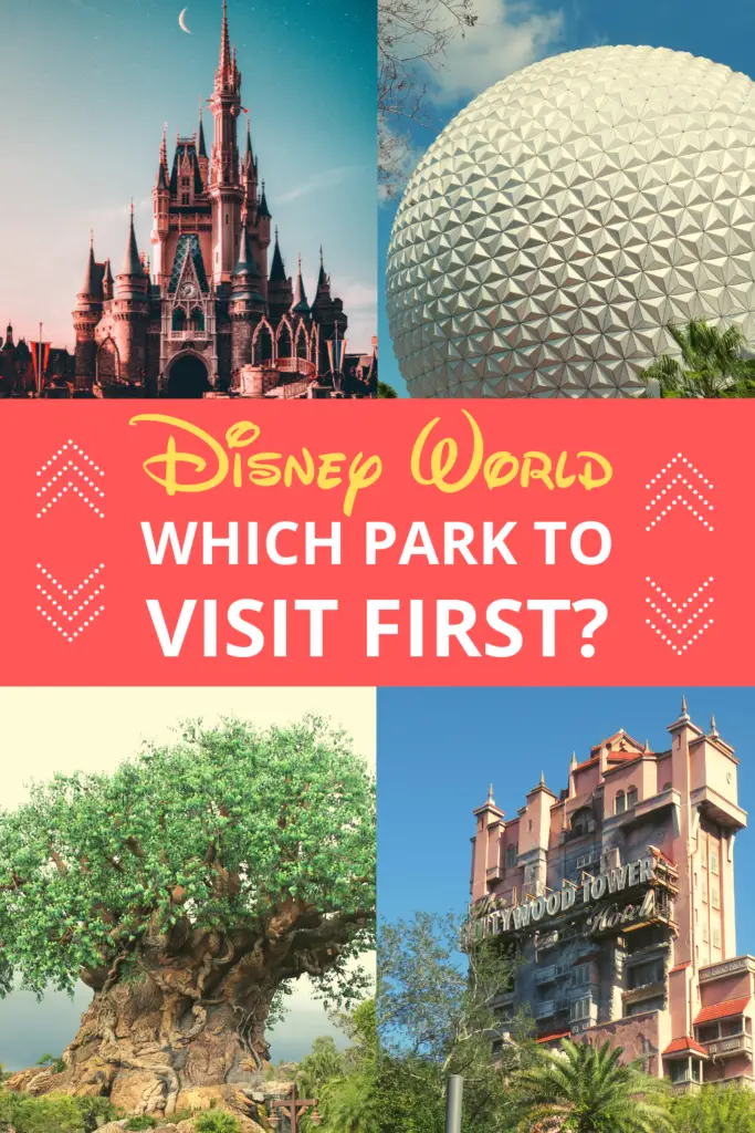 Which Disney World Park Should I Visit First Pin Image