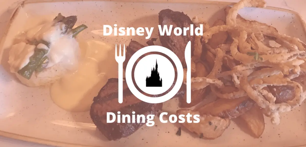 Disney Dining and Food Cost Calculator for Your Disney World Vacation
