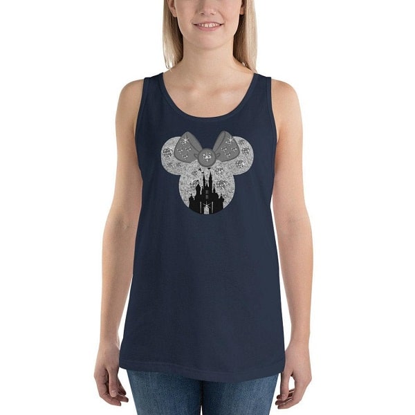 Minnie Ears and Castle Dianey World Tank Top