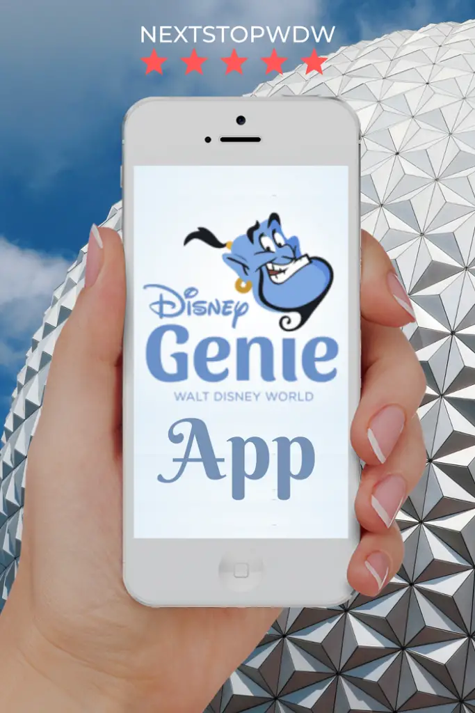Disney Genie App Pin