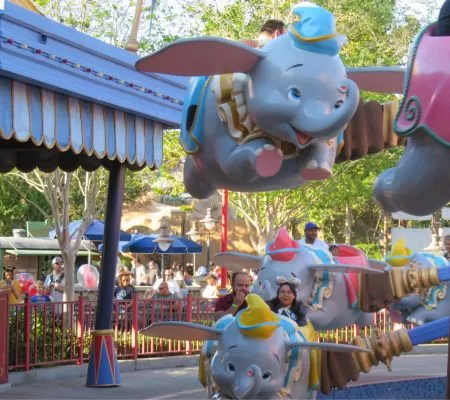 The Dumbo Ride at Magic Kingdom