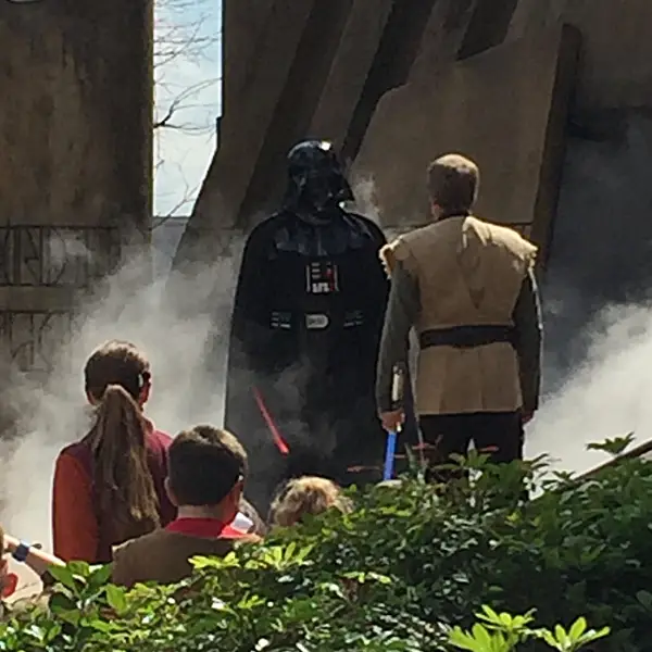 Darth Vader at Trials of the Temple