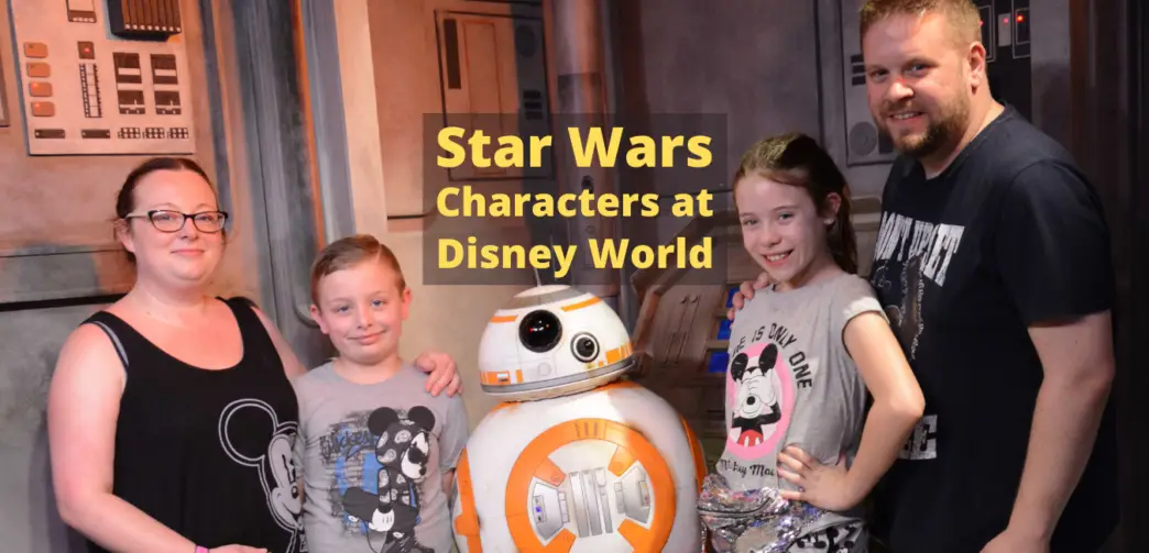 Star Wars Characters at Disney World