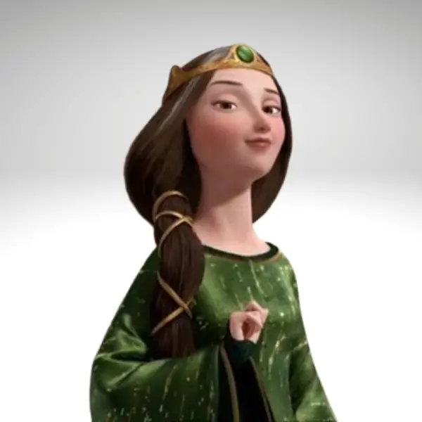 Elinor from Brave -Disney Characters Starting with E