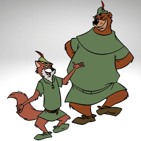 Little John and Robin Hood