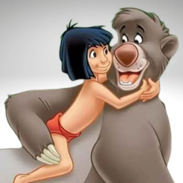 Mowgli and Baloo