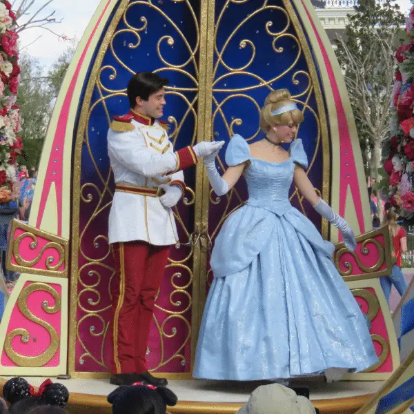Disney Princes - Prince Charming and Cinderella at Disney World