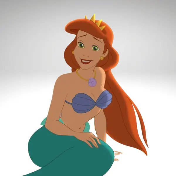 Disney Redhead Characters - Queen Athena