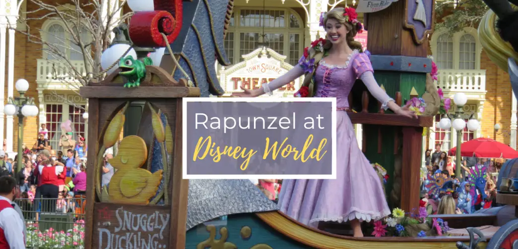 Rapunzel at Disney World